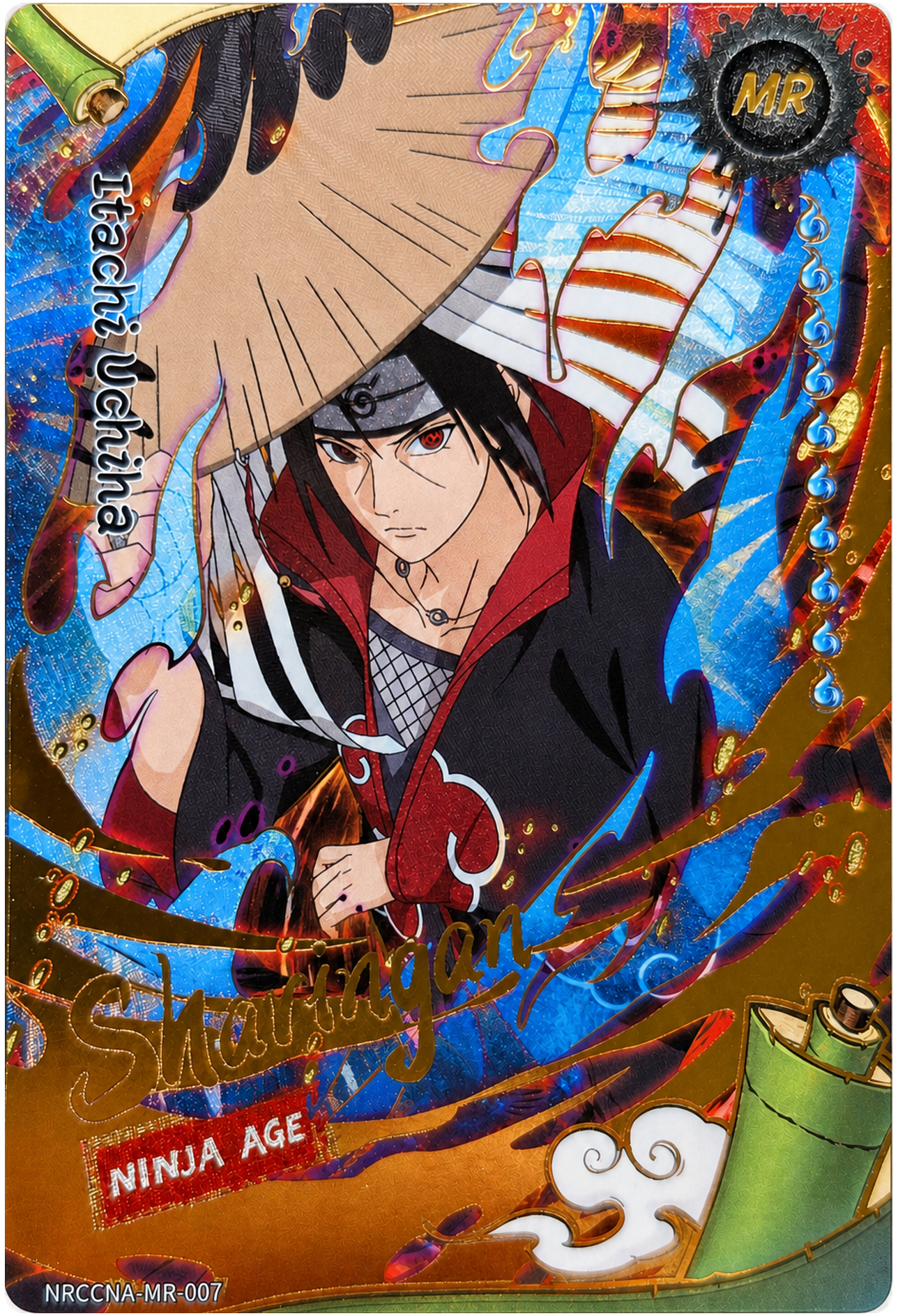 Itachi Uchiha MR-007 collectible card