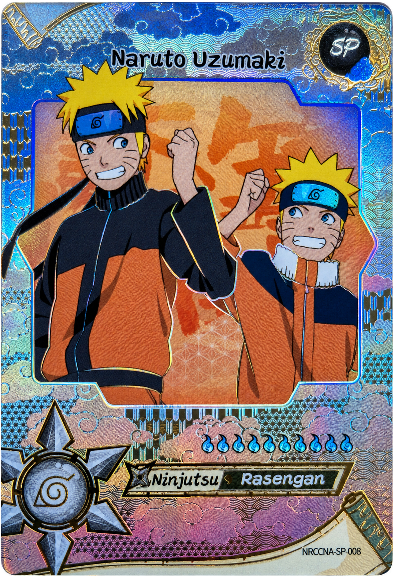 Naruto Uzumaki SP-008 collectible card